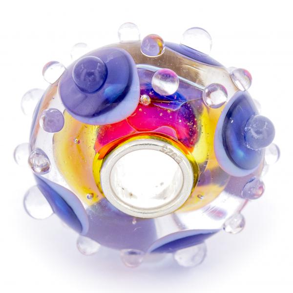 Ocean Blush Intrication - Elfbeads Glas